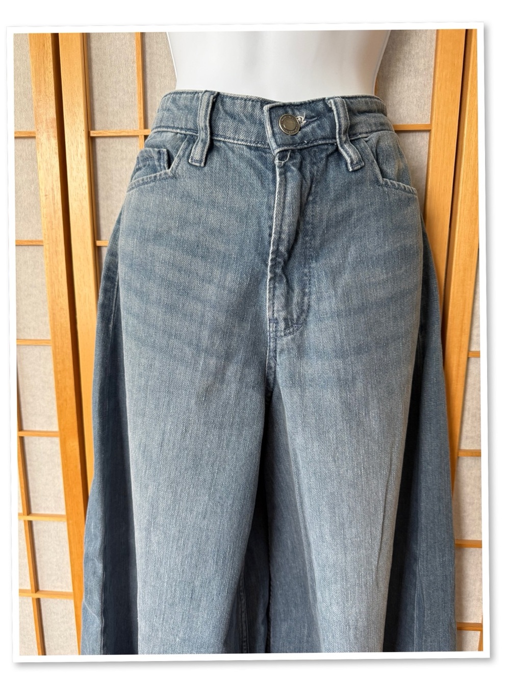 ZW Collection Zara Ultra Wide-Leg Palazzo Jeans - Picture 4 of 12